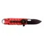 Whitby Pocket Lock Knife in Red